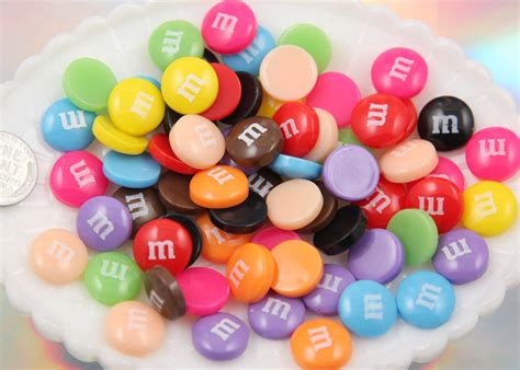 m and m faux candy